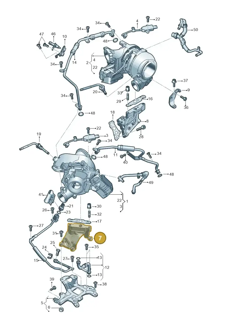 057145093F — Audi Q8 Quattro 3,0 (2018-) diagram 859145360, position 7