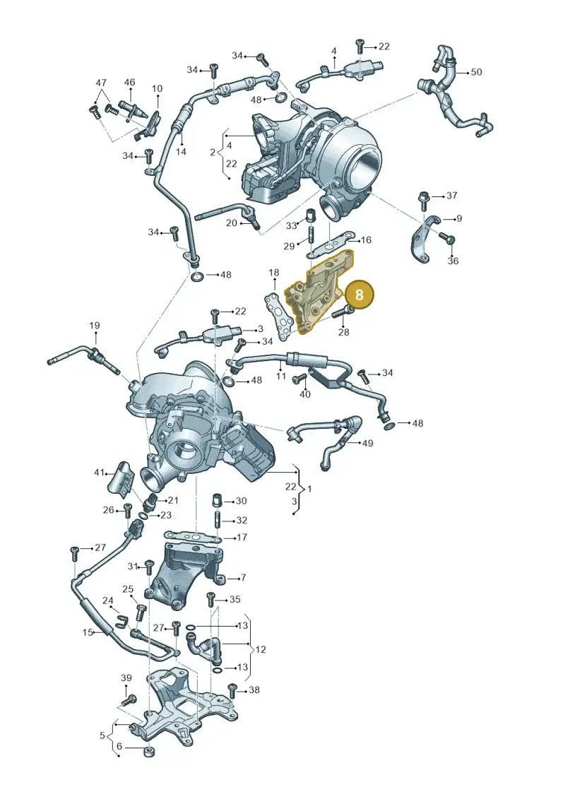 057145094E — Audi Q8 Quattro 3,0 (2018-) diagram 859145360, position 8
