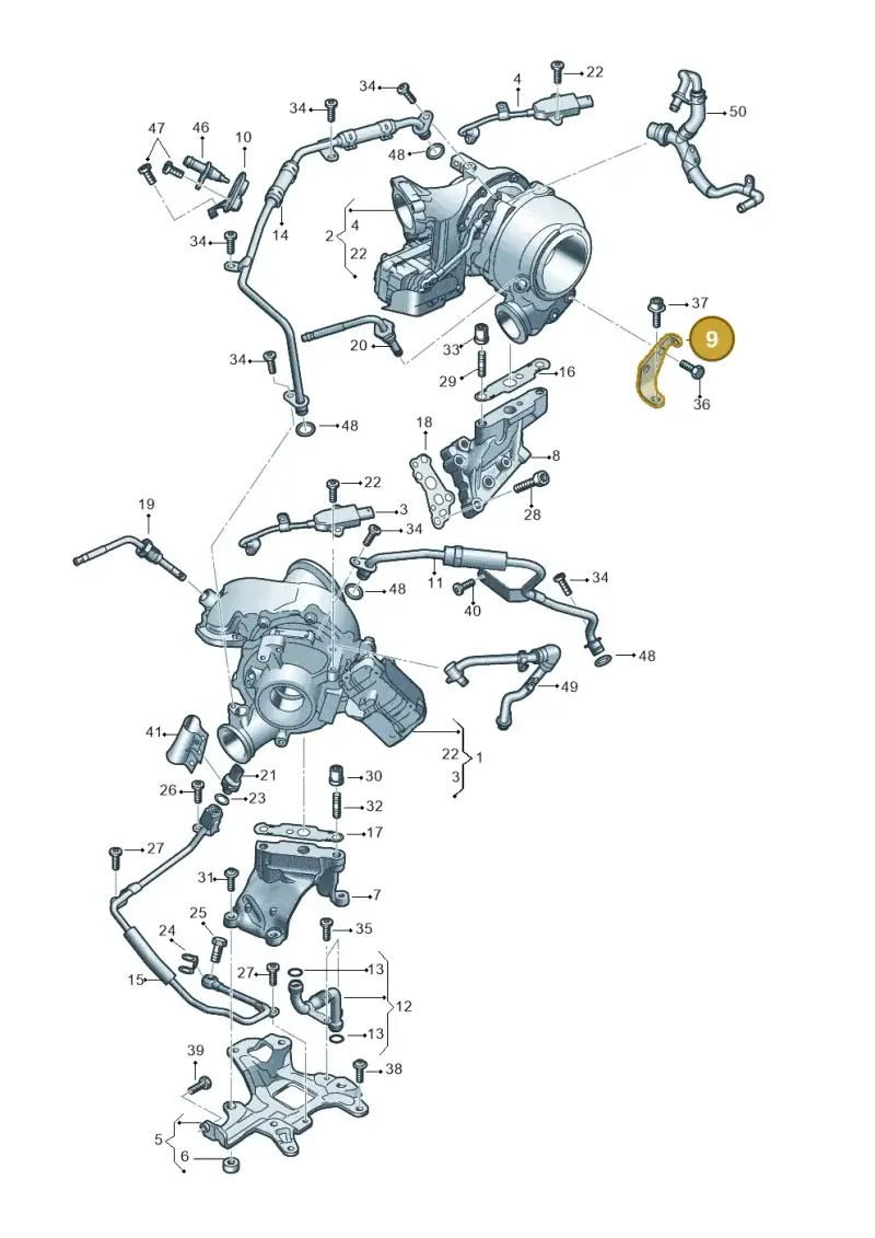 057145195AC — Audi Q8 Quattro 3,0 (2018-) diagram 859145360, position 9
