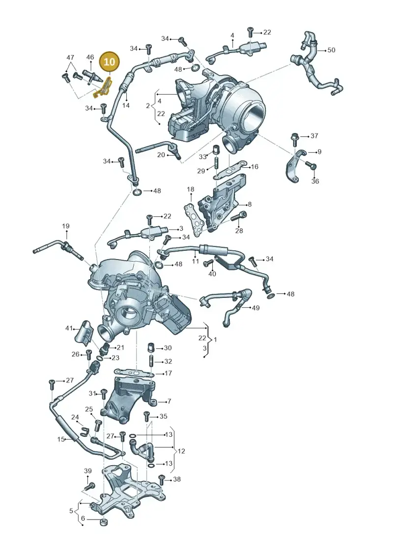057145268C — Audi Q8 Quattro 3,0 (2018-) diagram 859145360, position 10