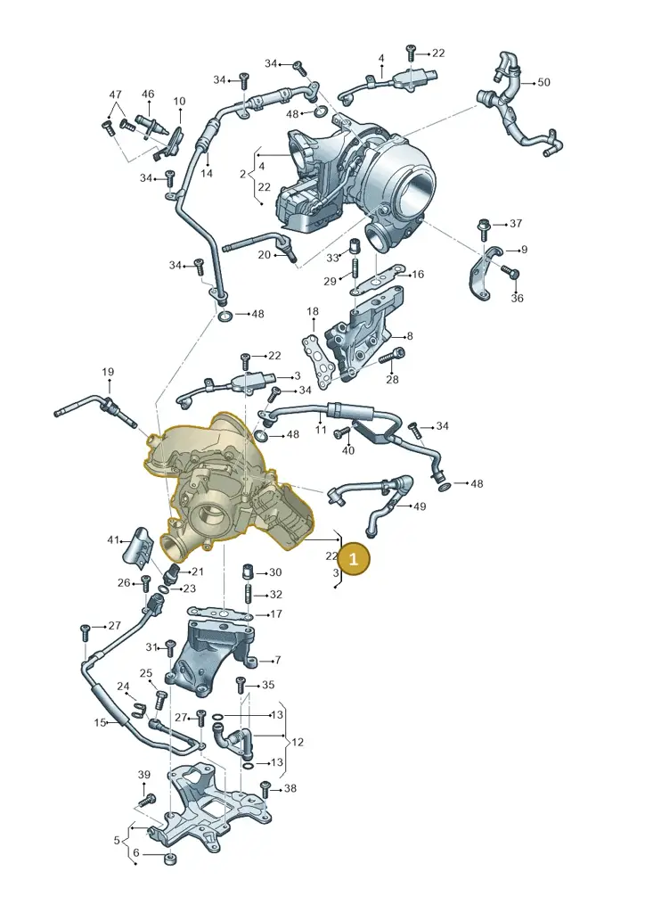 057145653AC — Audi Q8 Quattro 3,0 (2018-) diagram 859145360, position 1