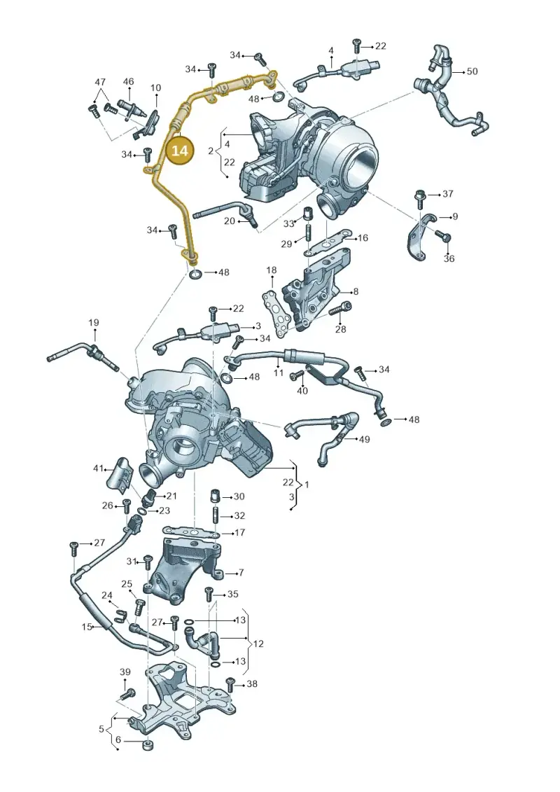 057145825F — Audi Q8 Quattro 3,0 (2018-) diagram 859145360, position 14