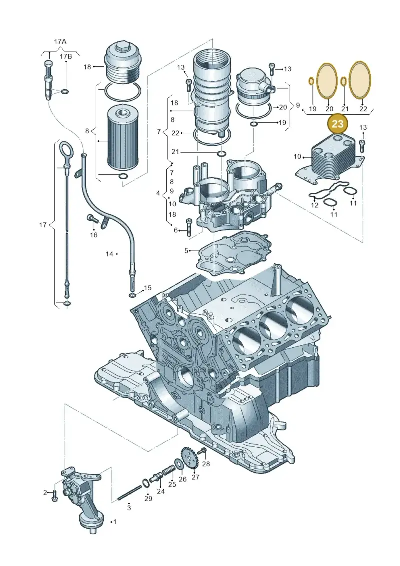 057198405C — Audi A5/S5 Coupe       08> (2007-) diagram 291115500, position 23