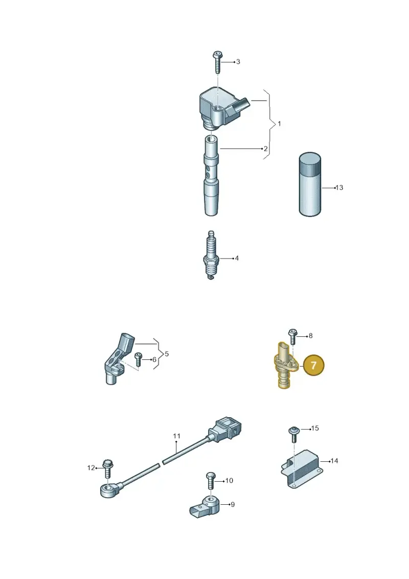 057906433C — Audi RS6 Avant (2019-) diagram 849905000, position 7