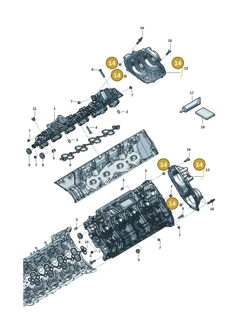 058103139 — Audi RS6 Avant (2019-) diagram 819103271, position 14