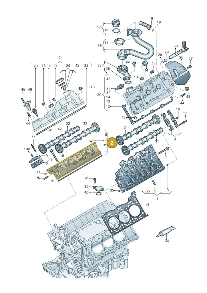 059103064MP — Audi A5 Sportback (2016-2020) diagram 859103550, position 2