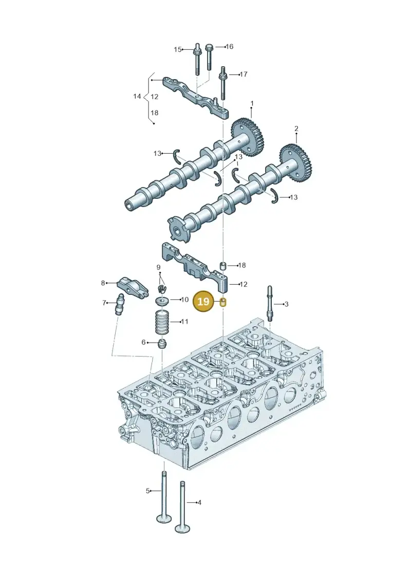 059103139B — Audi Q8 Quattro 3,0 (2018-) diagram 896109500, position 19