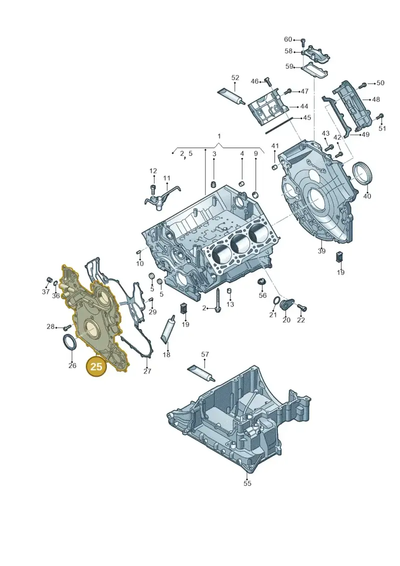 059103153CS — Volkswagen Amarok (2022-) diagram 894103250, position 25