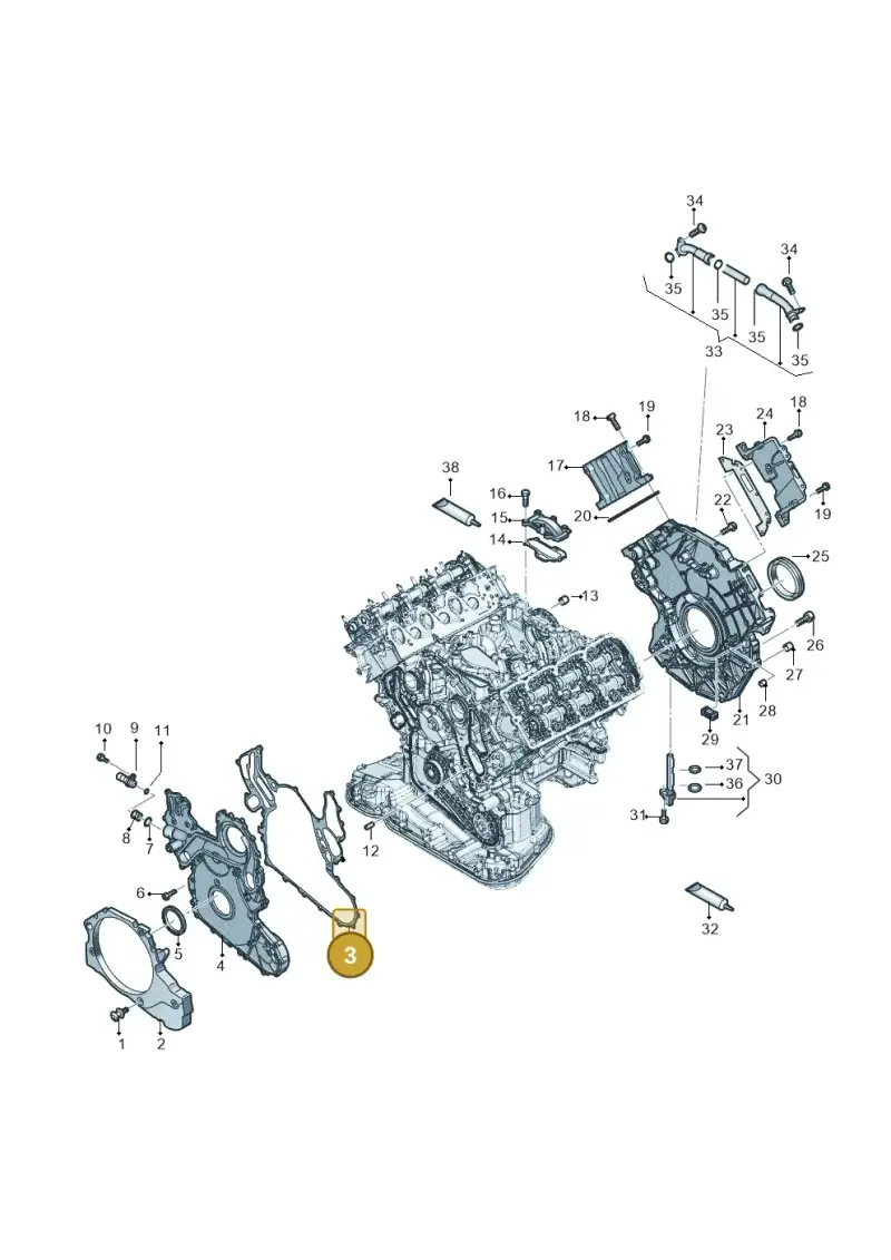 059103161AT — Audi Q8 Quattro 3,0 (2018-) diagram 896103560, position 3
