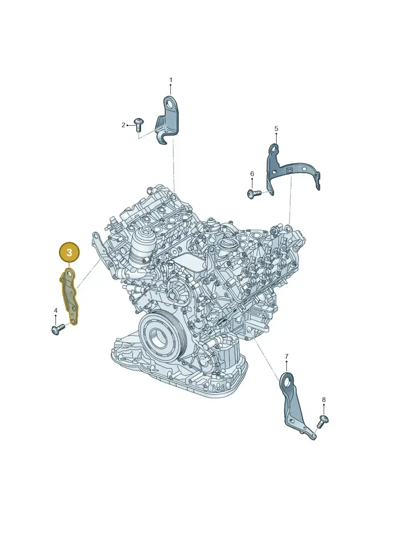 059103392BM — Audi Q8 Quattro 3,0 (2018-) diagram 430103090, position 3