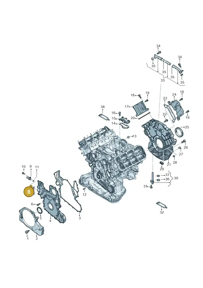 059103826B — Audi Q8 Quattro 3,0 (2018-) diagram 896103560, position 8