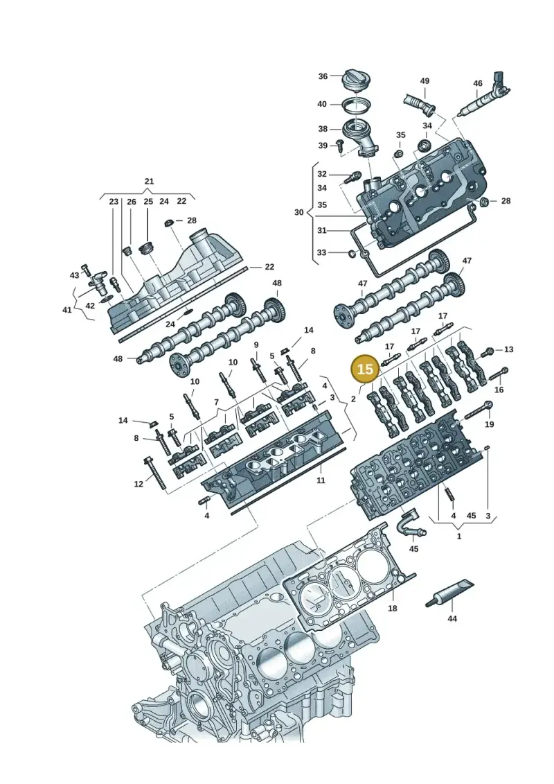 059103959P — Audi A6 2.0 (2018-) diagram 897103059, position 15