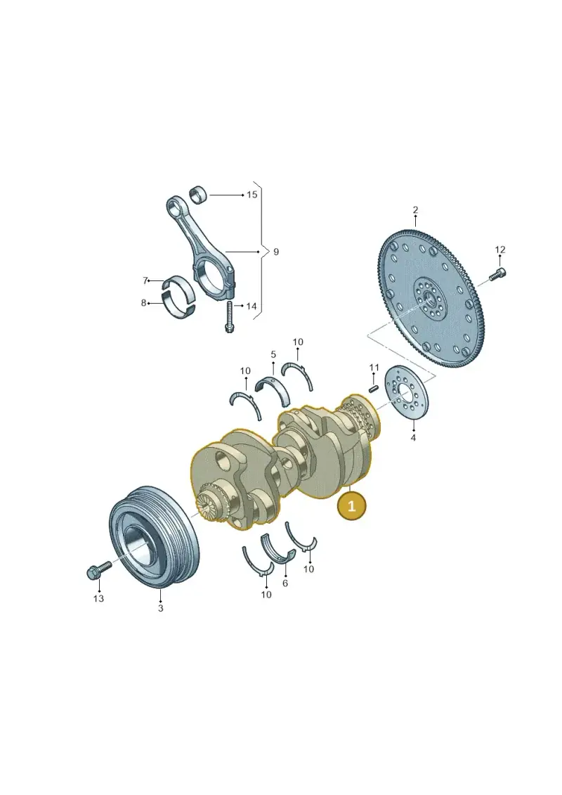 059105019CL — Volkswagen Touareg (2017-2025) diagram 894105700, position 1