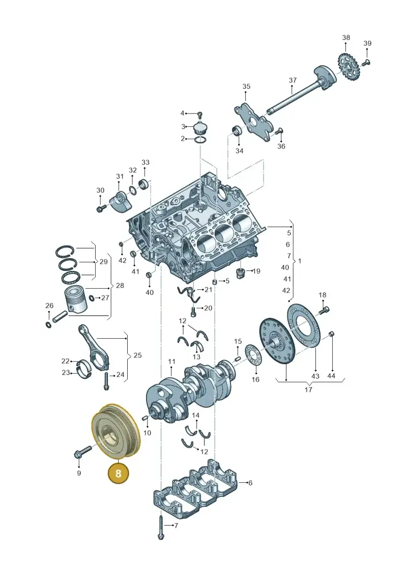 059105251EC — Audi Q8 (2018-2025) diagram 896103550, position 8