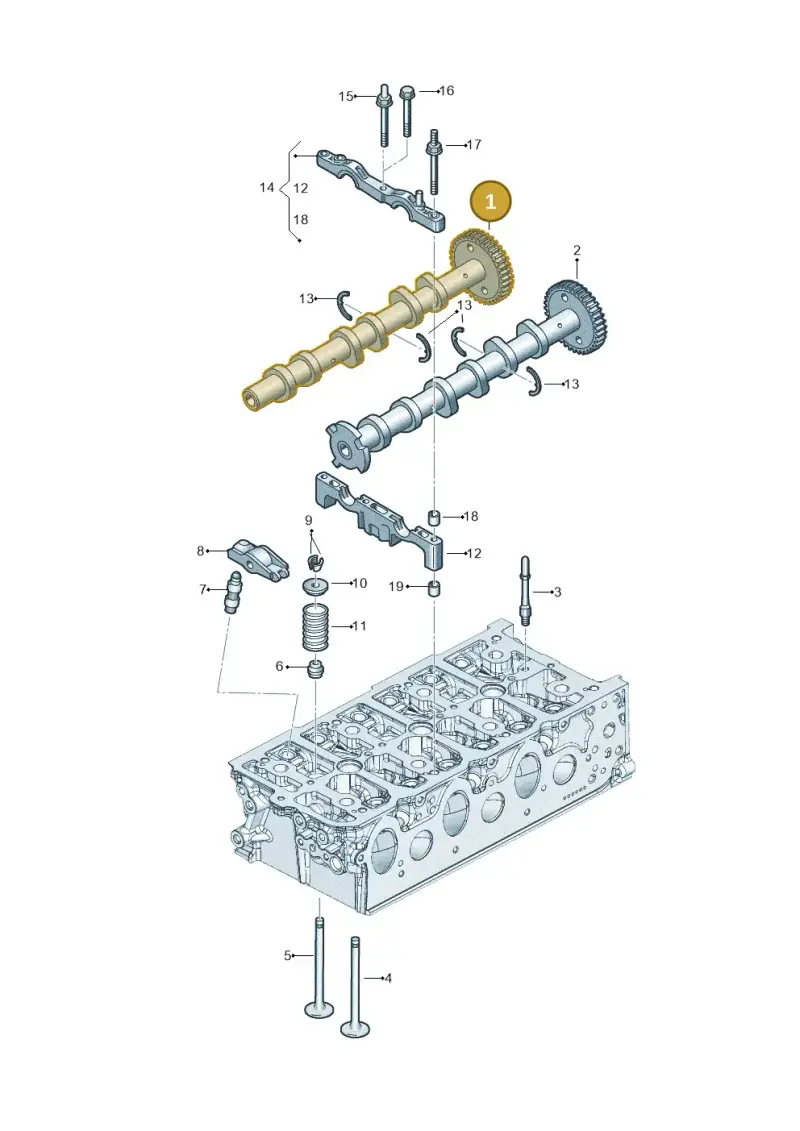 059109008DS — Audi Q8 Quattro 3,0 (2018-) diagram 896109500, position 1