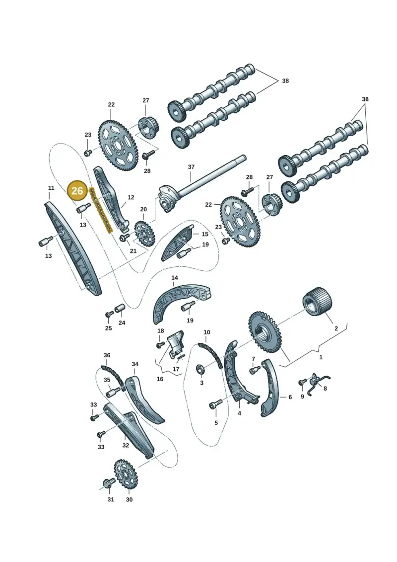059109229AK — Audi Q8 Quattro 3,0 (2018-) diagram 897109057, position 26