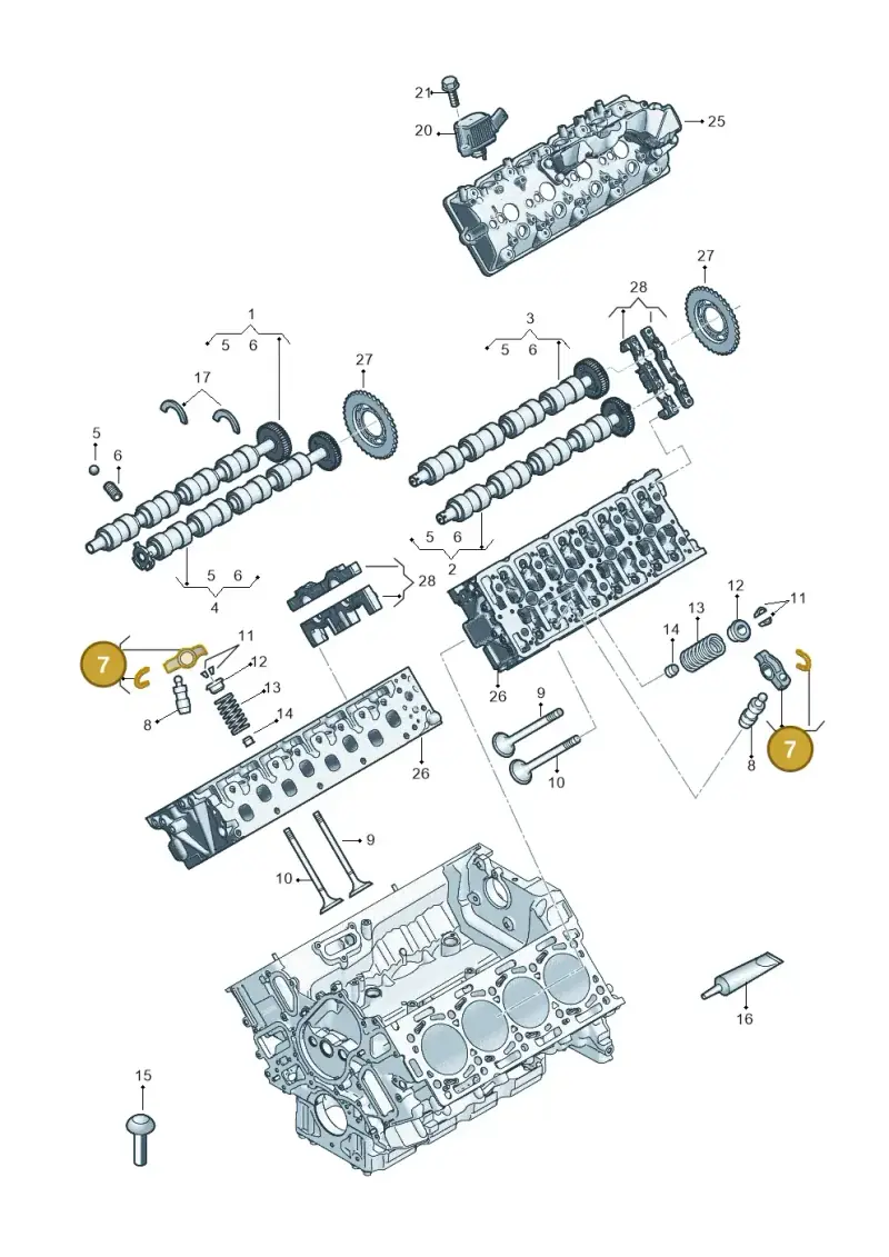 059109417S — Audi Q8 Quattro 3,0 (2018-) diagram 429109053, position 7