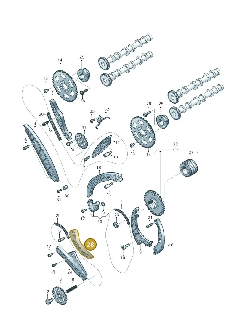 059109467AF — Audi A5 Sportback (2016-2020) diagram 788109560, position 28