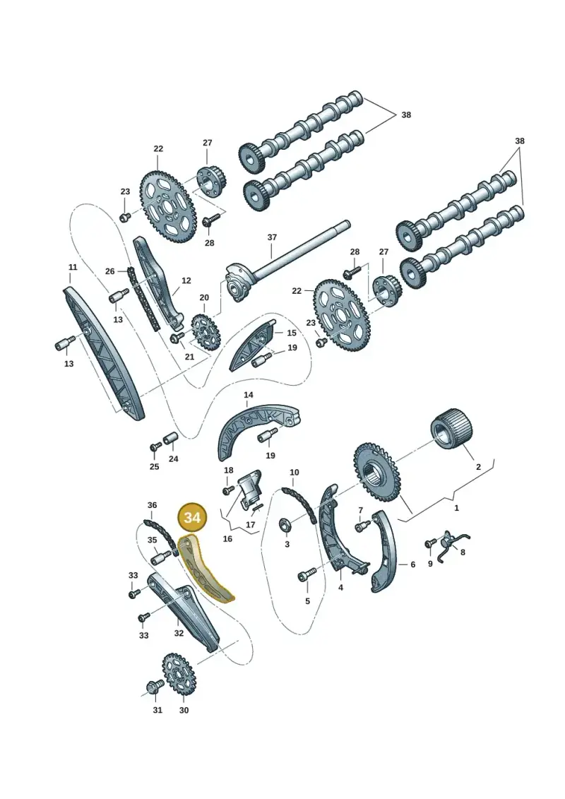 059109467AF — Audi Q8 Quattro 3,0 (2018-) diagram 897109057, position 34