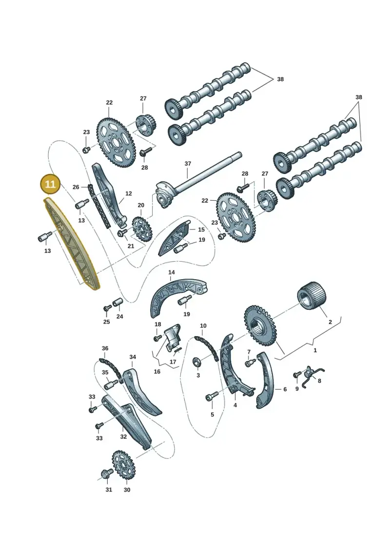 059109469AB — Audi Q8 Quattro 3,0 (2018-) diagram 897109057, position 11