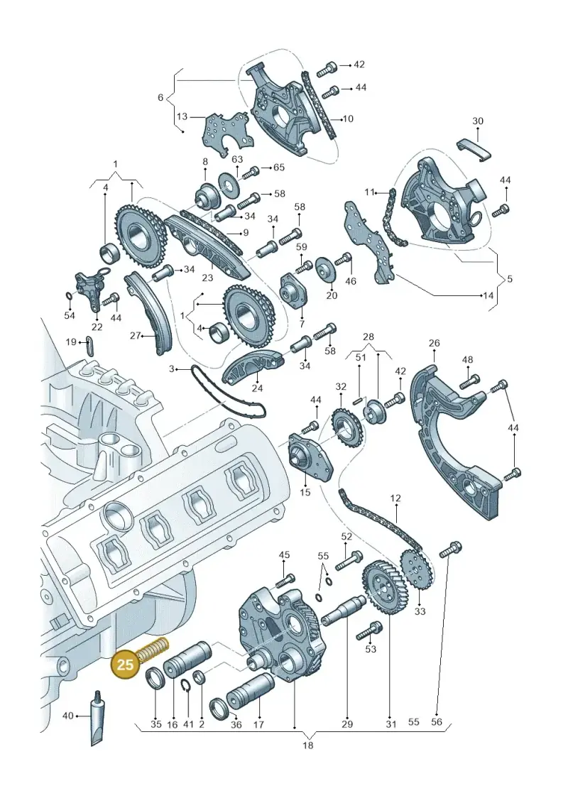 059109481 — Audi R8                08> (2007-) diagram 473109200, position 25