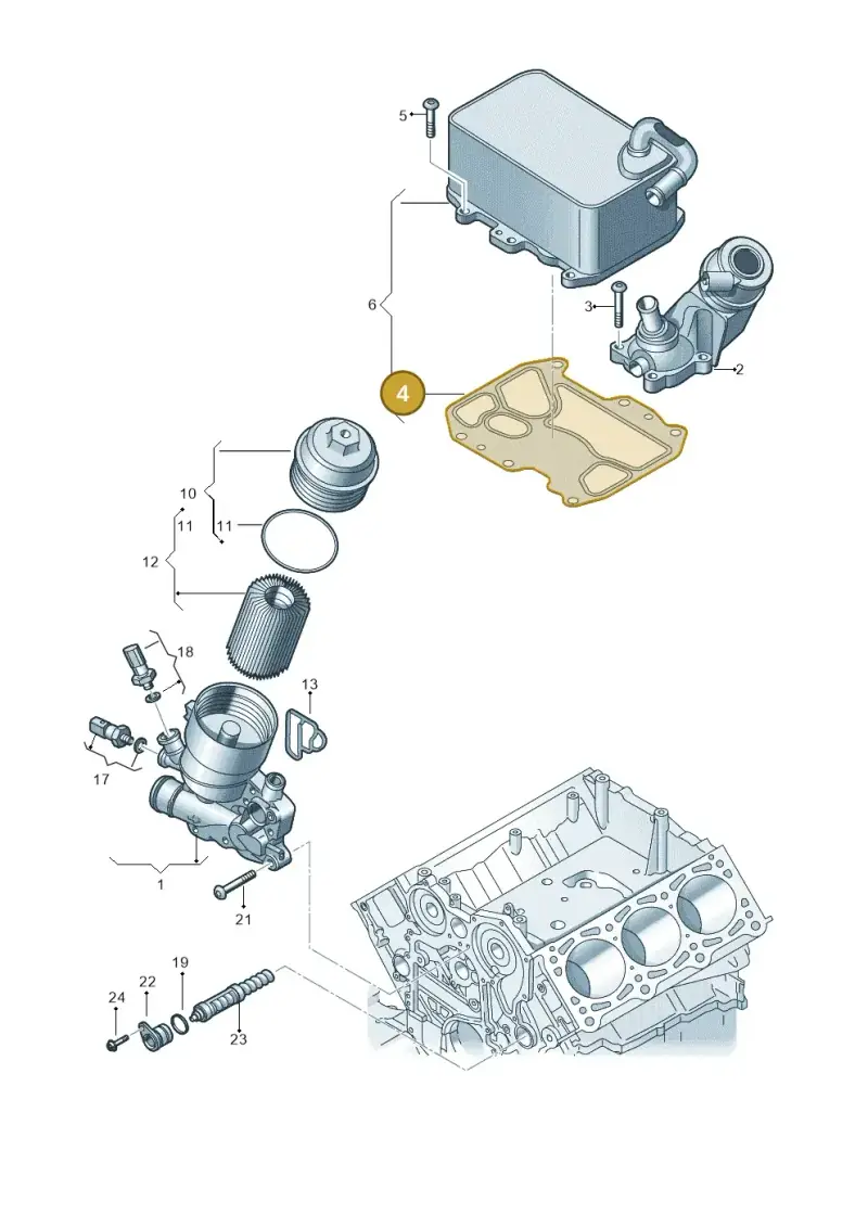 059117070K — Audi Q7 (2015-2025) diagram 788115560, position 4
