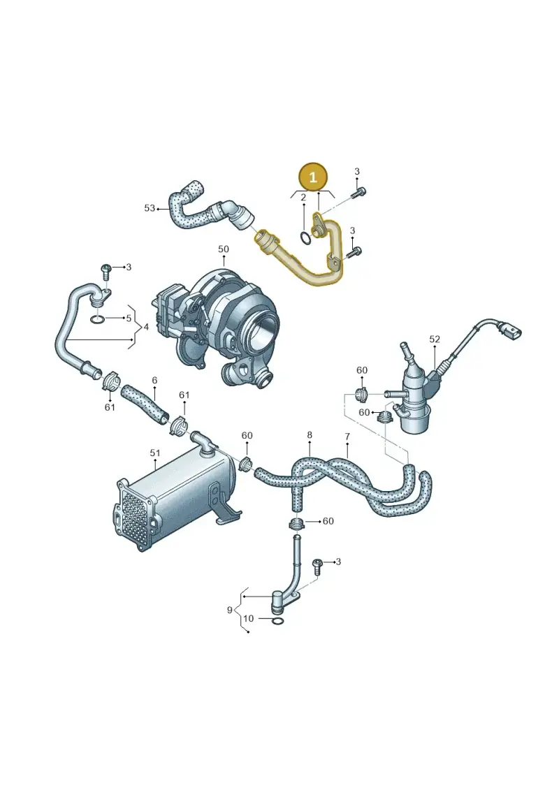 059121065FL — Audi A5 Sportback (2016-2020) diagram 849121460, position 1