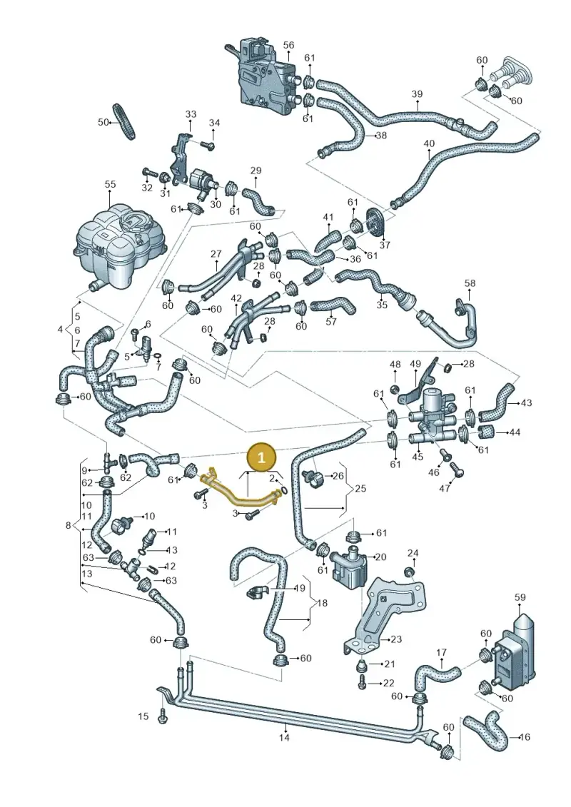 059121075GH — Audi Q7 qu. 3.0 TDI (2015-2019) diagram 859819460, position 1