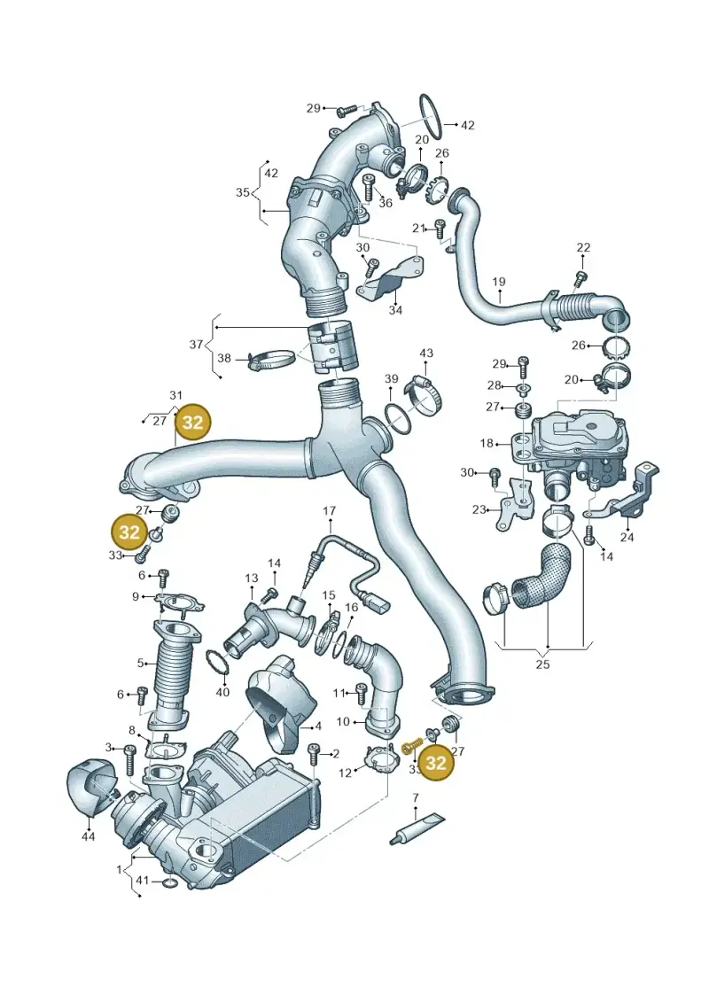 059129734C — Audi Q8 Quattro 3,0 (2018-) diagram 859131350, position 32