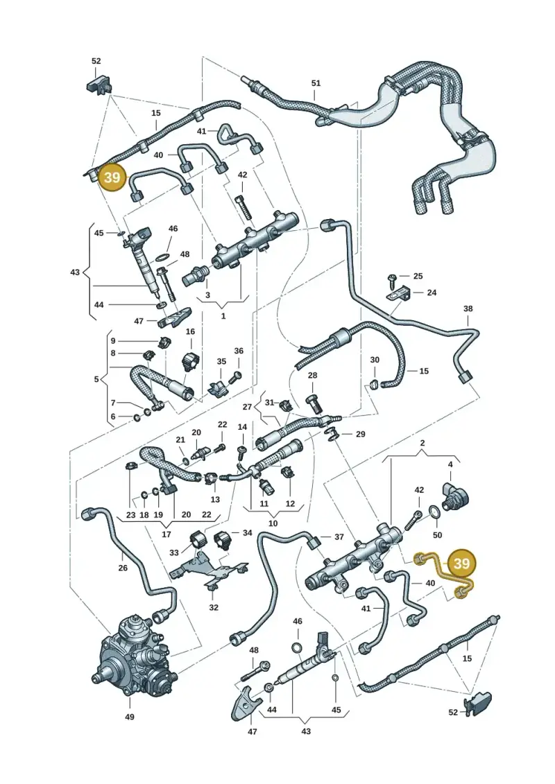 059130241EG — Audi Q8 Quattro 3,0 (2018-) diagram 738130901, position 39