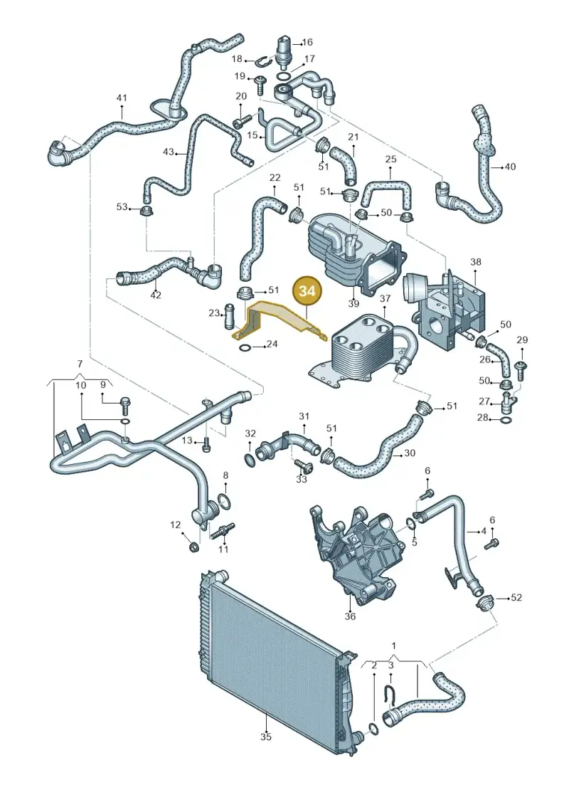 059131133H — Audi A6 QU.ALLROAD     07> (2006-) diagram 448121480, position 34