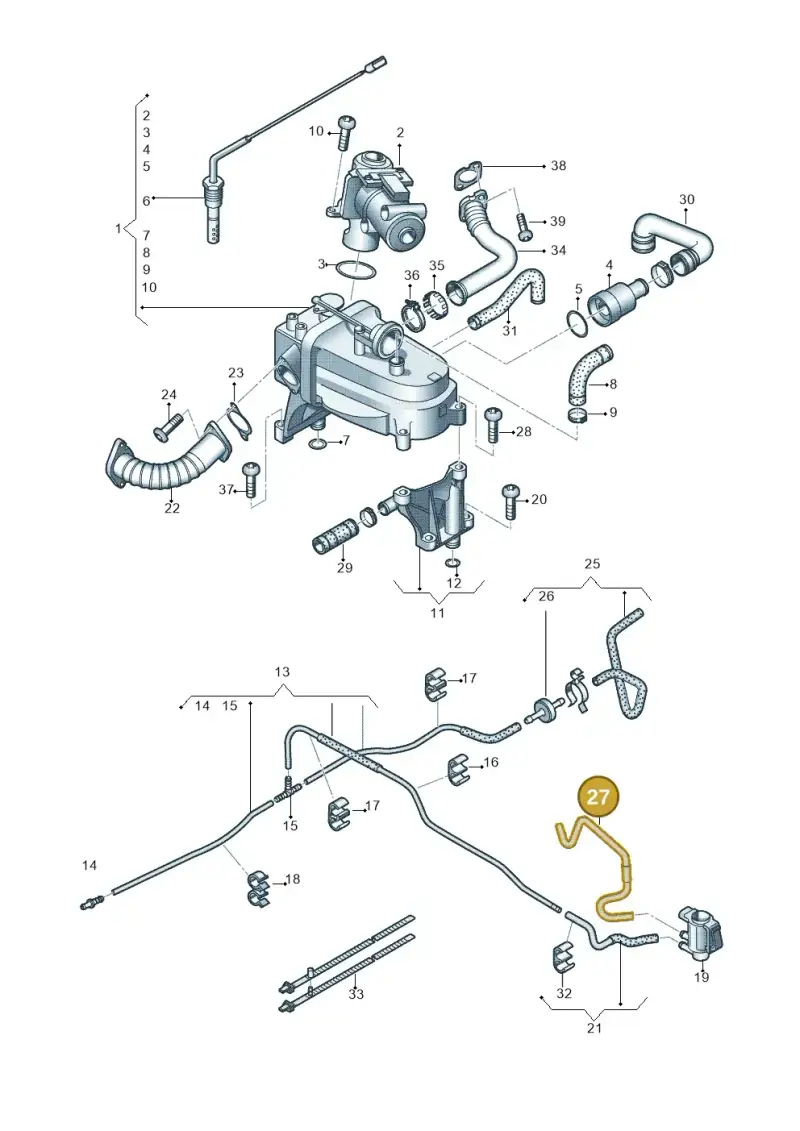 059131492AE — Audi A4 Av. Allroad (2008-2016) diagram 620131650, position 27
