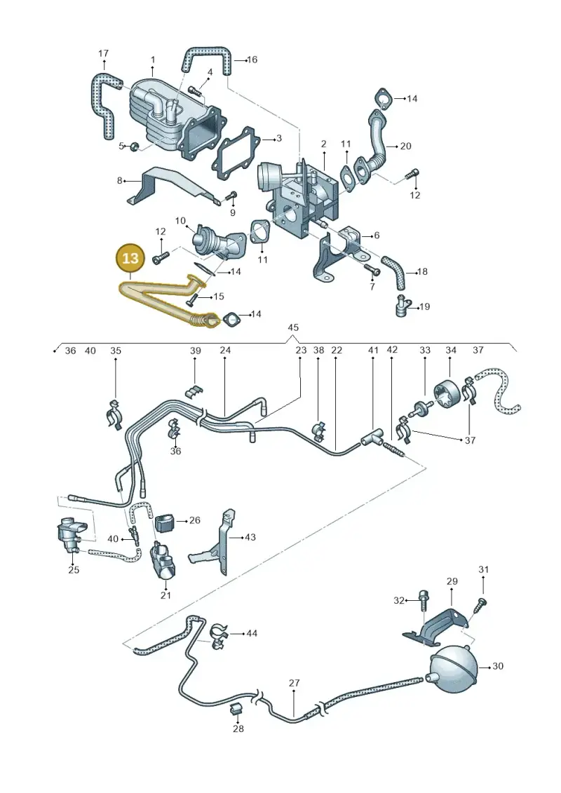 059131525AC — Audi A8/S8/qu. lang    08> (2007-) diagram 291131050, position 13