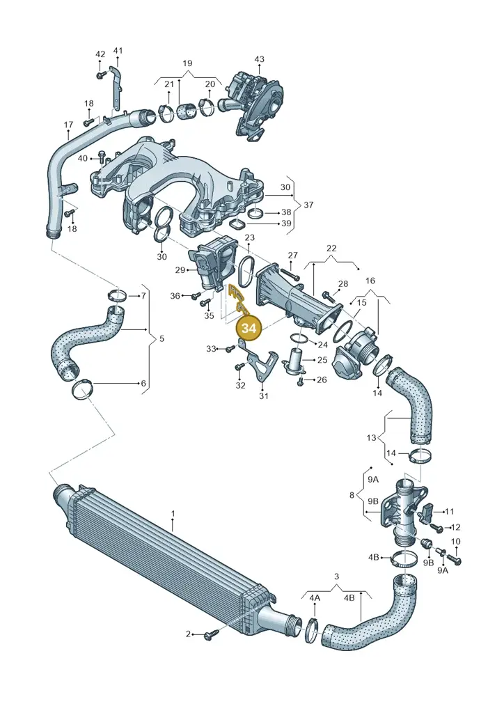 059145160Q — Audi A7 Sportback (2014-2018) diagram 711145480, position 34