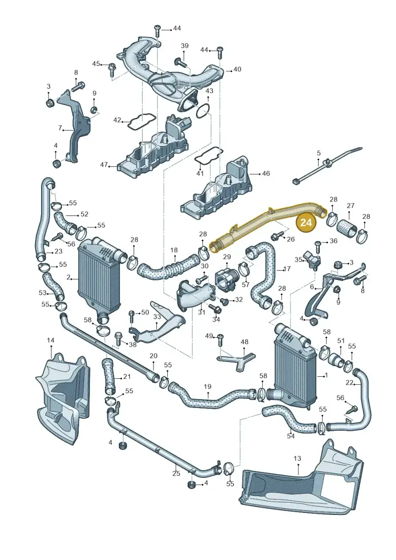 059145731AK — Audi A6 QU.ALLROAD     07> (2006-) diagram 448145450, position 24