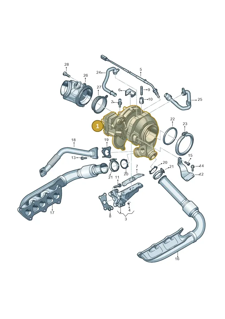 059145873FA — Audi Q8 Quattro 3,0 (2018-) diagram 849145350, position 1