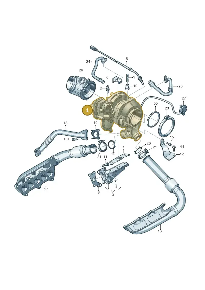 059145873FE — Audi Q8 Quattro 3,0 (2018-) diagram 788145350, position 1