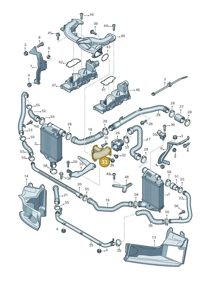 059145997H — Audi A6 QU.ALLROAD     07> (2006-) diagram 448145450, position 31