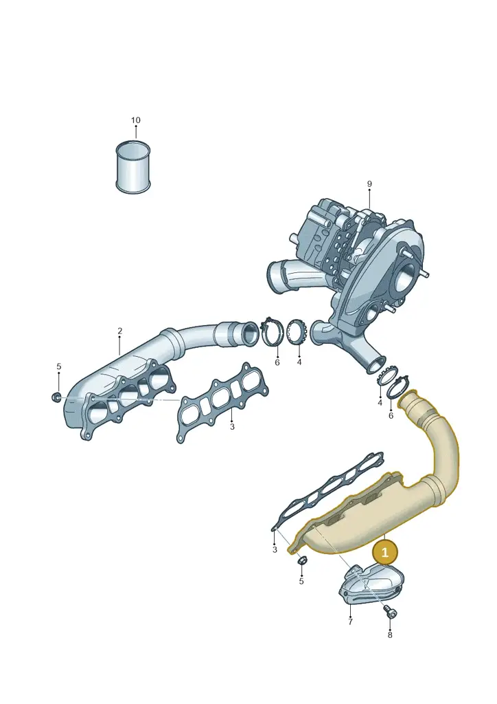 059253033DA — Audi A6 2.0 (2018-) diagram 897253160, position 1