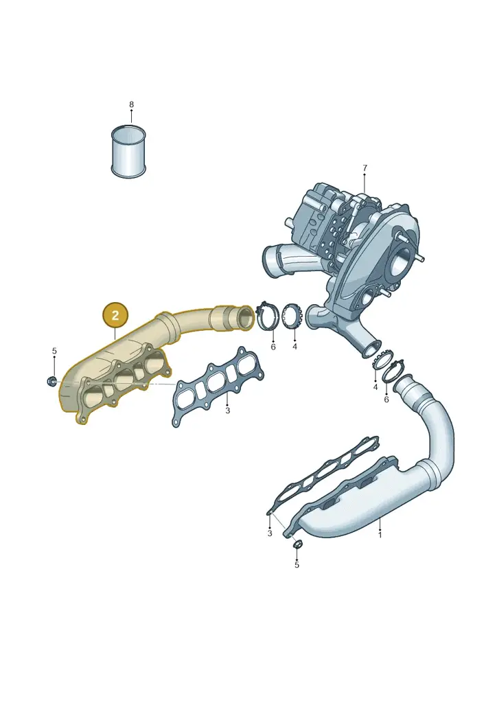 059253034BQ — Audi A7 Sportback (2014-2018) diagram 717253250, position 2
