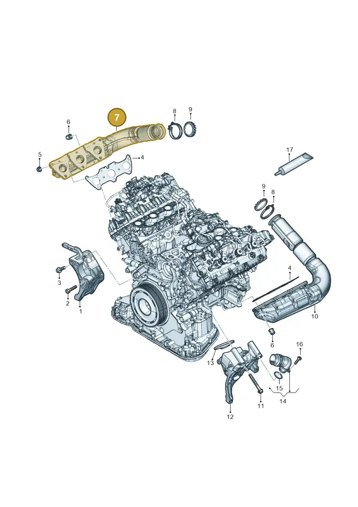 059253034EB — Audi Q8 Quattro 3,0 (2018-) diagram 896253100, position 7