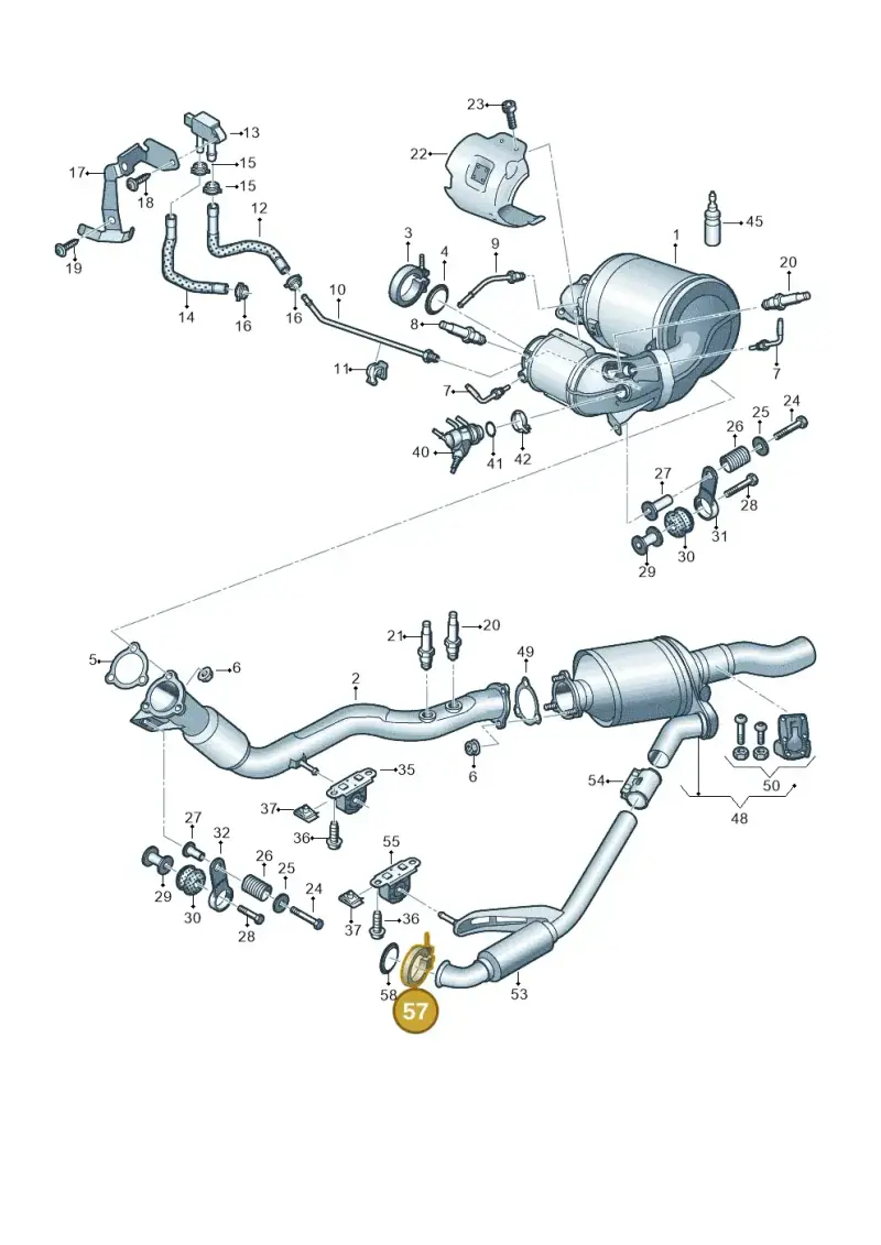 059253139D — Audi A8L (2017-2022) diagram 838253700, position 57