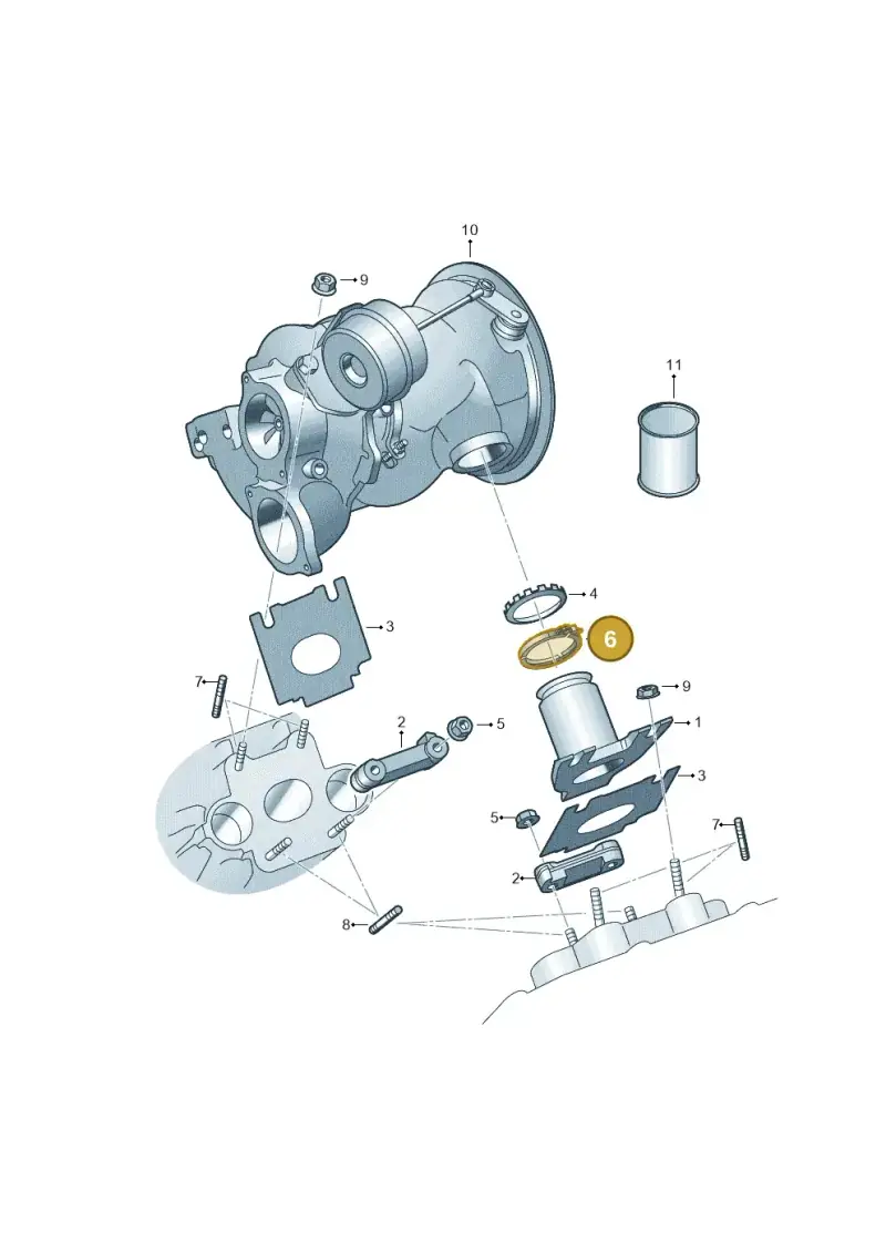 059253139D — Audi Q8 Quattro 3,0 (2018-) diagram 849253200, position 6