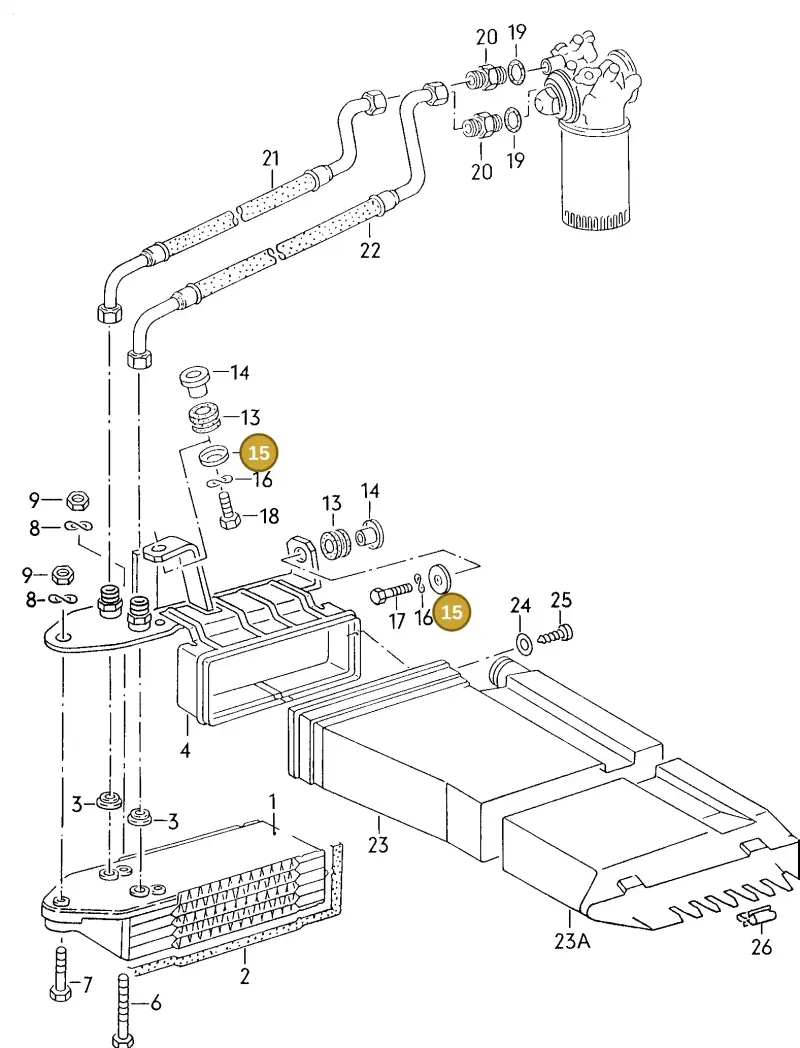 059903265A — Audi 100/Wagon (1989-1990) diagram 005017200, position 15