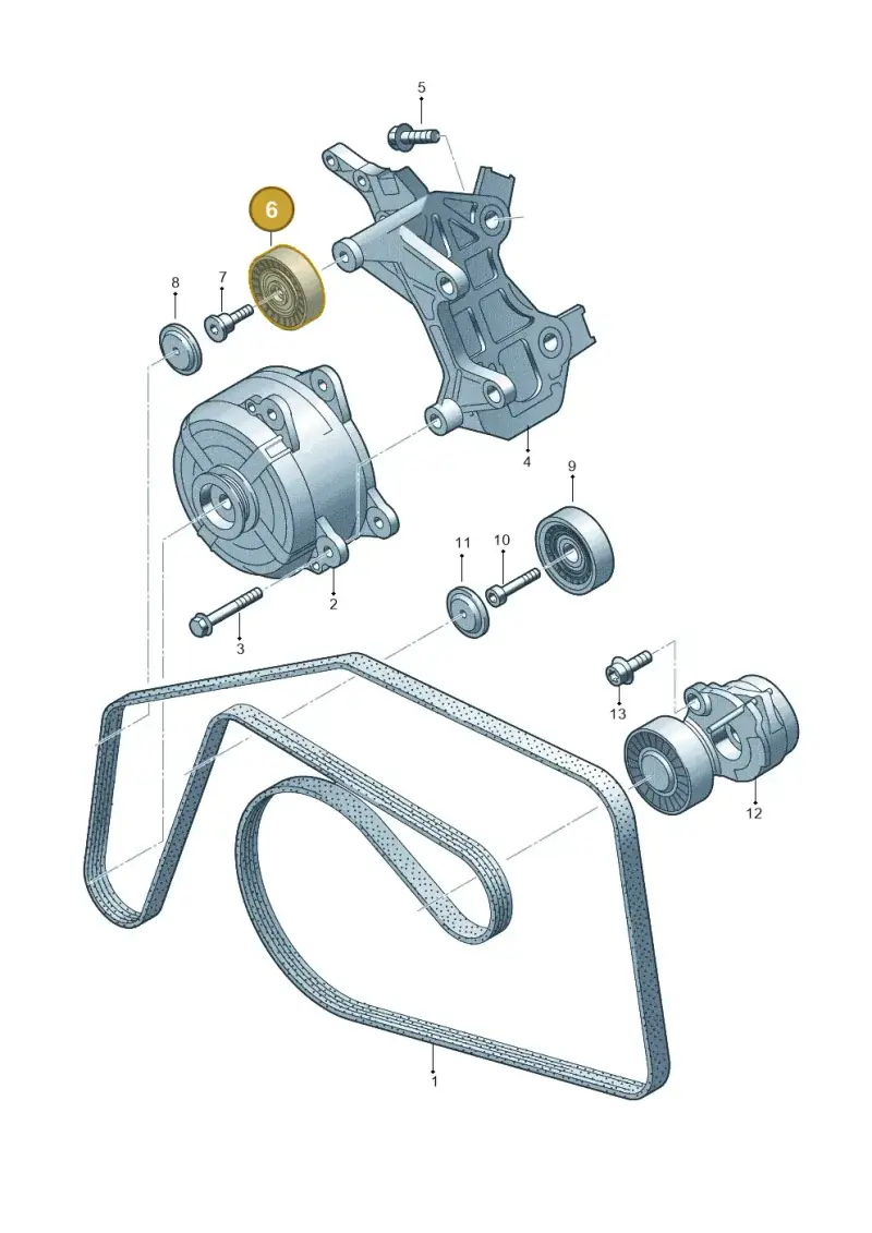 059903341AJ — Audi Q8 Quattro 3,0 (2018-) diagram 788903450, position 6
