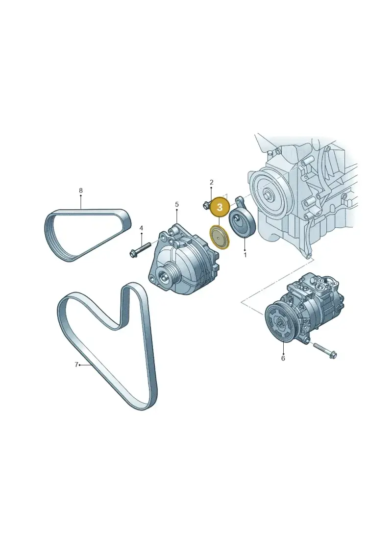 059903343A — Audi A3 Sportback (2012-2016) diagram 723903200, position 3