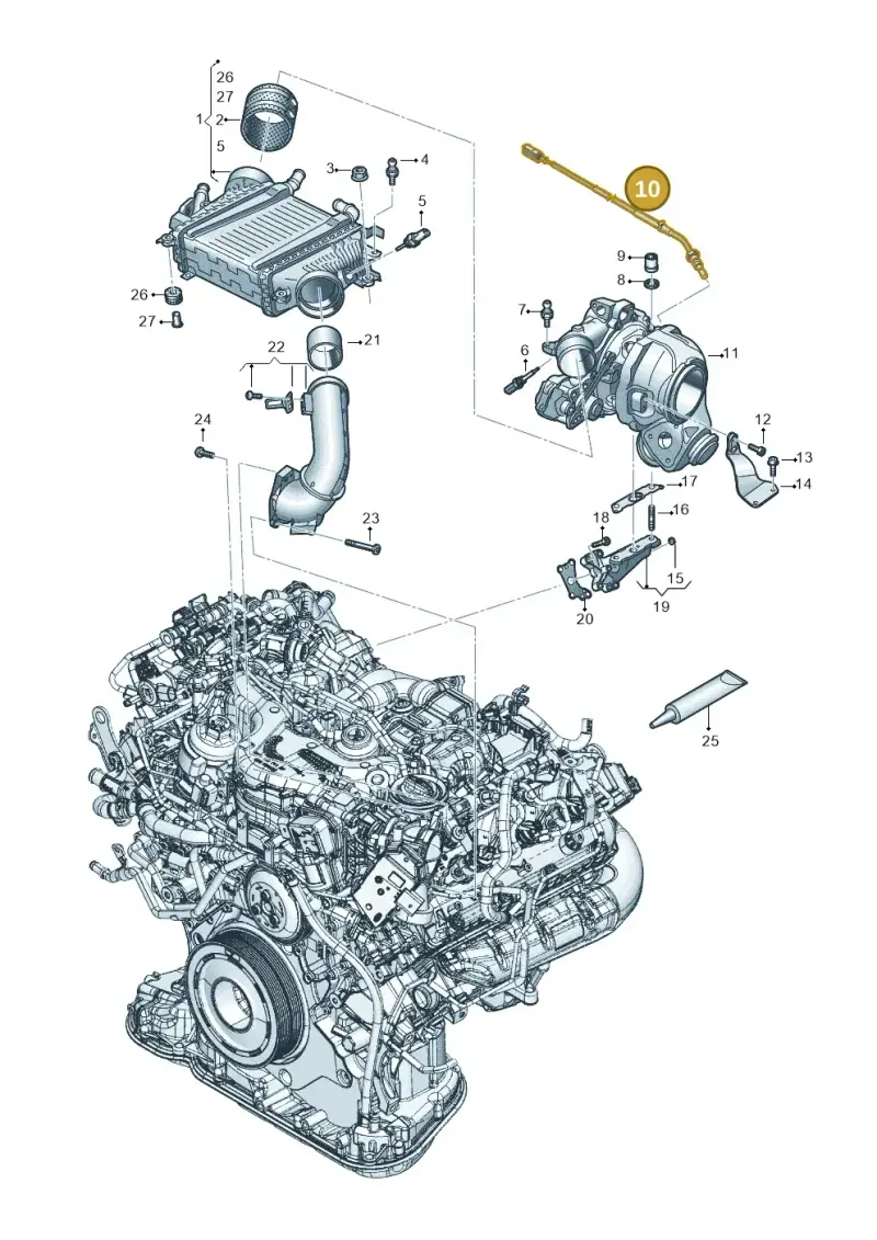 059906088EE — Audi Q8 Quattro 3,0 (2018-) diagram 896145048, position 10