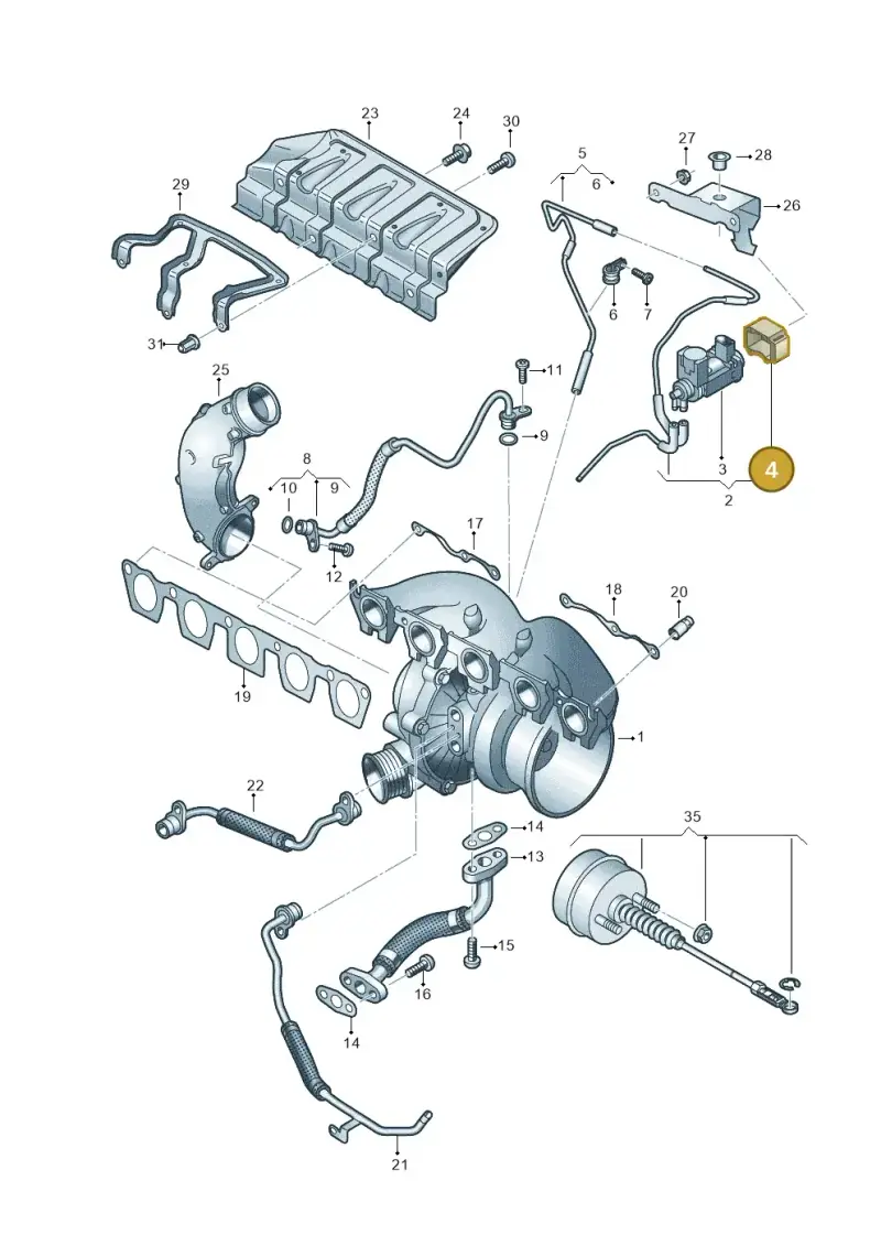 059906629D — Audi RSQ3 Sportback (2019-2024) diagram 853145600, position 4