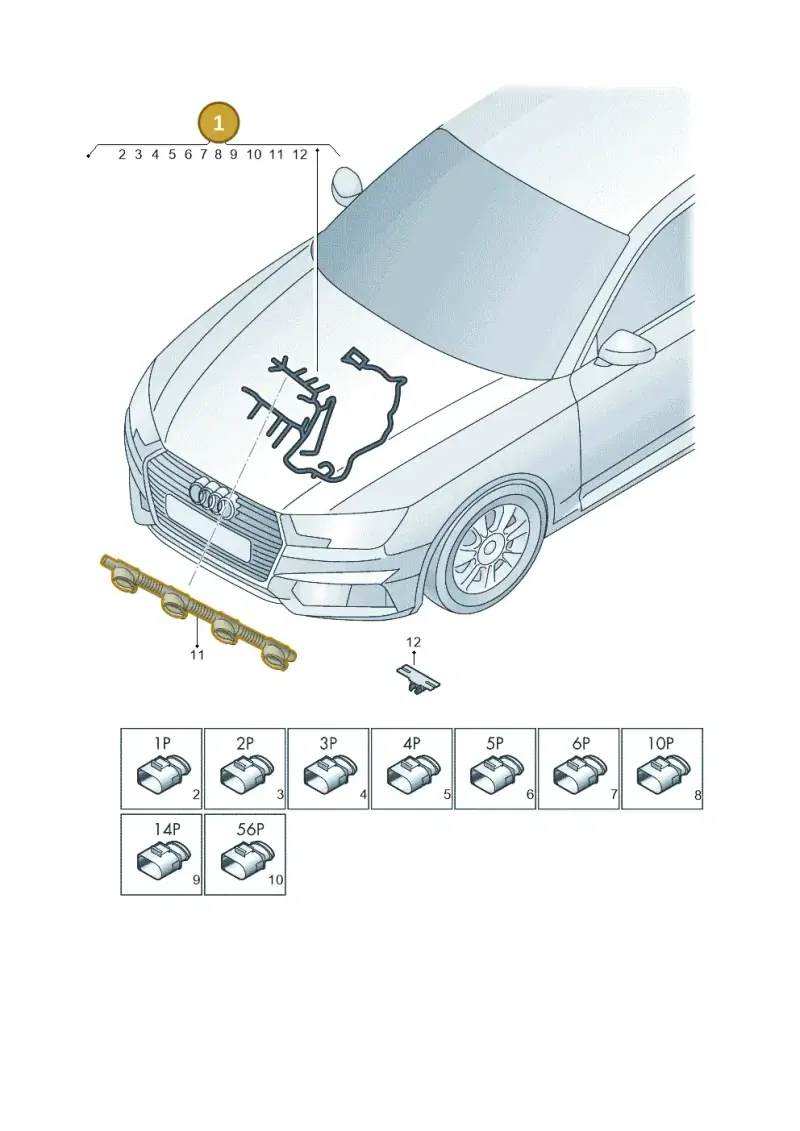 059971595EC — Audi A4 2.0 (2015-2019) diagram 849971450, position 1
