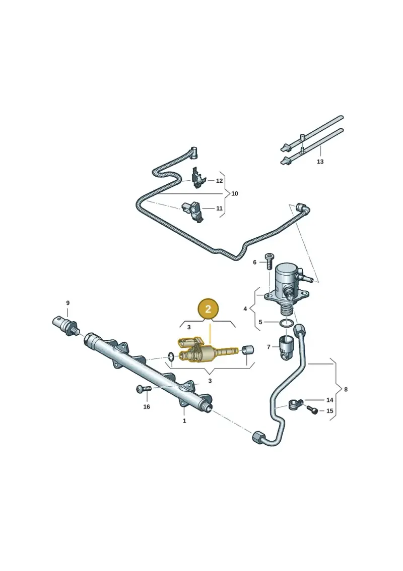 05E906036L — Audi A3 Sportback (2019-2021) diagram 2gk133570, position 2